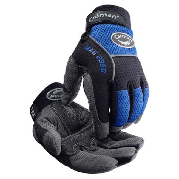 Caiman Caiman 607-2950-XL Mechanic Glove Synthetic Leather - XL 607-2950-XL